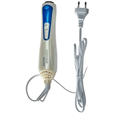 Imagen de Concept KF 1310 Moldeador de pelo (230 V, 0.19 m, Azul, Color blanco, cepillar)
