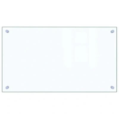 Imagen de vidaXL Pantalla Anti Salpicaduras Cocina Vidrio Templado Resiste Calor Protector Antisalpicaduras Aceite Grasa Sartén Cocinar Panel Cristal Seguridad