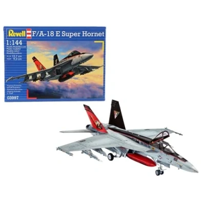Imagen de Revell Enemy F/A 18E Super Hornet, Kit de Modelo, Escala 1:144 (3997) (03997), Multicolor, 12,7 cm
