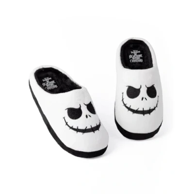 Imagen de Disney The Nightmare Before Christmas Jack Skellington Zapatillas de mujer Fantasma espeluznante Halloween NMBC para damas