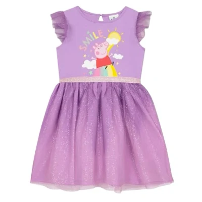 Imagen de Peppa Pig Vestido De Fiesta Niña Niñas Morado 3 4 años