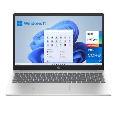 Imagen de HP 15 fd0045ns Ordenador portátil de 15.6&quot; Full HD (Intel Core i7 1355U, 16GB RAM, 512GB SSD, Intel Iris Xe Graphics, Windows 11 Home) Silver Teclado QWERTY Español