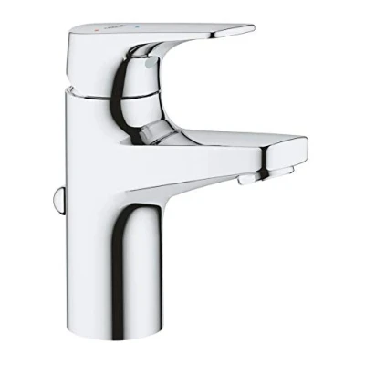 Imagen de Grohe Start Flow Grifo de lavabo monomando (vaciador automático, menor consumo agua, altura 146mm), cromo, 23769000