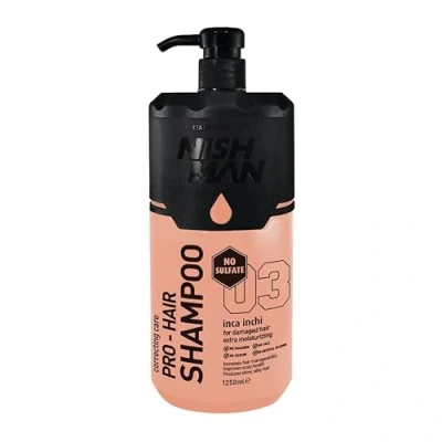 Imagen de NISHMAN Sulfate Silicon Parabenos Free Champú Inca Inchi 1250 ml
