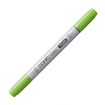 Imagen de COPIC Ciao Marcador Gráfico de Doble Punta, Verde (Yellowish Green), 1.4 ml