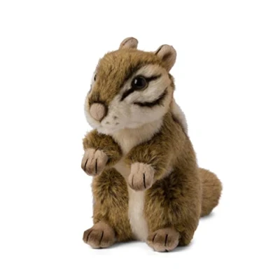 Imagen de WWF Plüsch 01278 Ardilla de Peluche, diseño Realista, Aprox. 15 cm Alto, maravillosamente Suave y Acogedor, se Puede Lavar a Mano