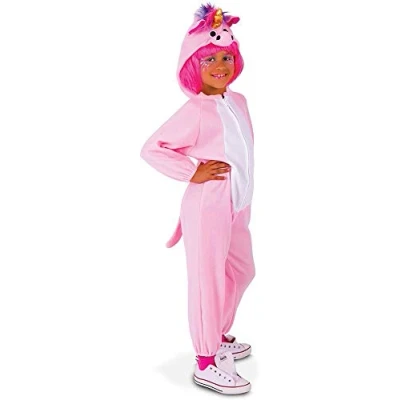 Imagen de Rubies Disfraz de unicornio para niño o niña, rosa, 5 7años (Rubies S8428)