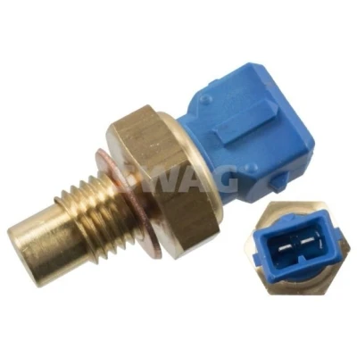Imagen de SWAG 40 91 7697 Sensor de Temperatura del Refrigerante Azul con junta anular OPEL: Astra F CC, Vectra A Berlina, B Berlina