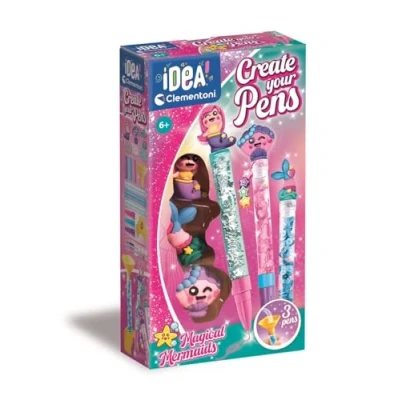 Imagen de Clementoni Idea Mini Lab Bolígrafos Mermaid (18131)