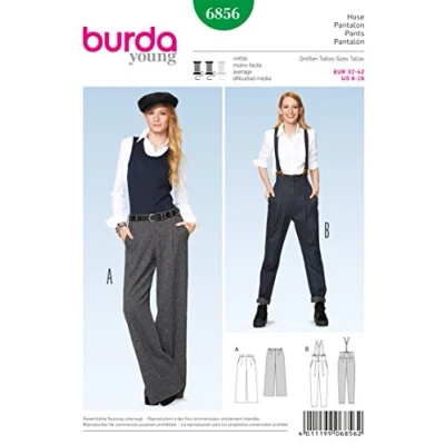 Imagen de Burda Patrón 6856 Pantalón
