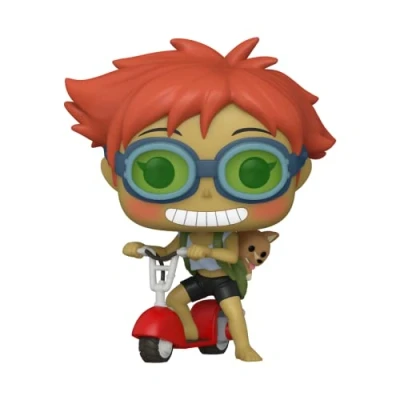 Imagen de Funko POP! Animation: Cowboy Bebop Edward Wong Hau Pepelu Tivrusky IV On Scooter With Ein Figura de Vinilo Coleccionable Idea Regalo Mercancia Oficial Juguetes para Niños y Adultos