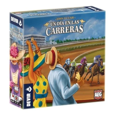 Imagen de Devir Un Dia En Las Carreras Juego de Mesa, Mesa con Amigos Divertido, Edad +10 (BGCARSP)
