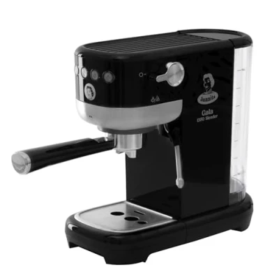 Imagen de Juanita GalaSlender Cafetera Express Semiautomatica, 1350W, 20 Bares, 1,3L, Maquina de Cafe con Brazo Doble Salida, Vaporizador, Bandeja Goteo Extraíble, Acero Inoxidable