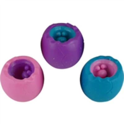 Imagen de 1 huevo de color aleatorio con unicornio desplegable