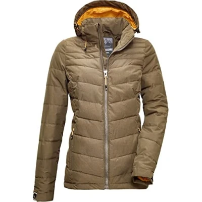 Imagen de killtec Skane Wmn Chaqueta acolchada para mujer con aspecto de plumón y capucha cremallera