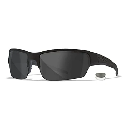 Imagen de Wiley X Wx Valor Lentes, Gris Humo/Claro, Small/Large Unisex