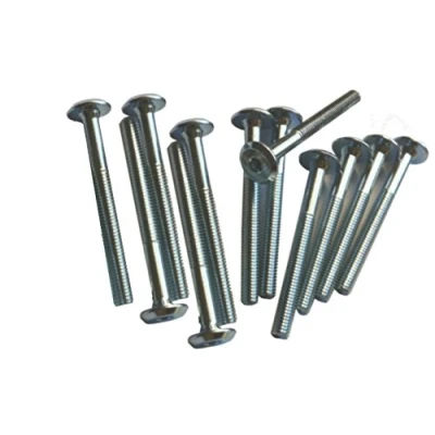 Imagen de 1 docena (12 piezas) cuna Tornillo de muebles Allen SW4 6 mm M6 x 60mm