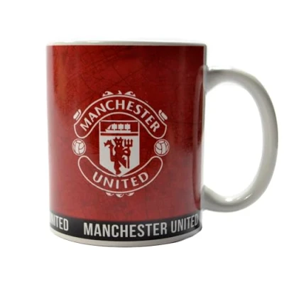 Imagen de FOCO Manchester United Identity Taza en caja de 325 ml