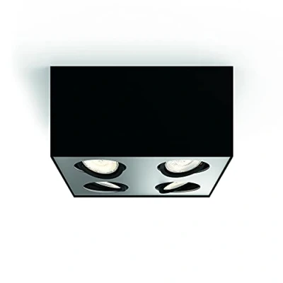 Imagen de Philips myLiving 4 Focos LED, 2000 lm, iluminación interior, 4.5 W, negro