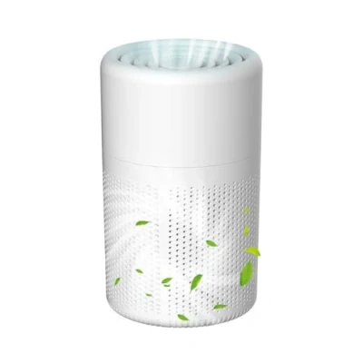 Imagen de Purificador de aire con filtro HEPA, USB Air Purifier aromaterapia contra moho, polvo y pelo animales, 5 W bajo consumo