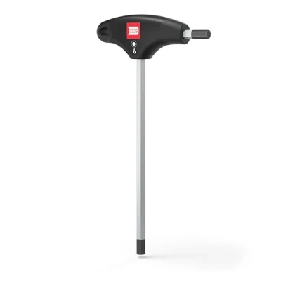 Imagen de INBUS® 70099 Llave hexagonal con mango en T 6mm, HybridTouch — Made in Germany