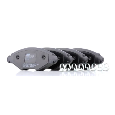 Imagen de FEBI BILSTEIN 16575 Juego de pastillas freno Eje delantero excl. contacto avisador desgaste con material fijación PEUGEOT: 206 Hatchback