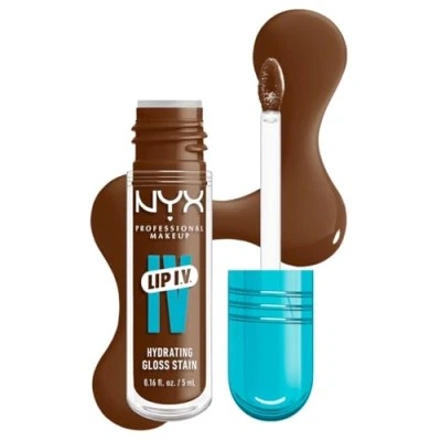 Imagen de NYX Professional Makeup, Lip IV Hydrating Gloss Serum, 04 Cocoa Quench!