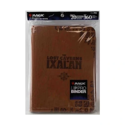 Imagen de Ultra PRO MTG The Lost Caverns of Ixalan 9 Pocket Premium Zippered Binder Ruins Symbol, Stores &amp; Protects 360 Standard Size Cards In Side Loading Pockets, For Cards, Gaming