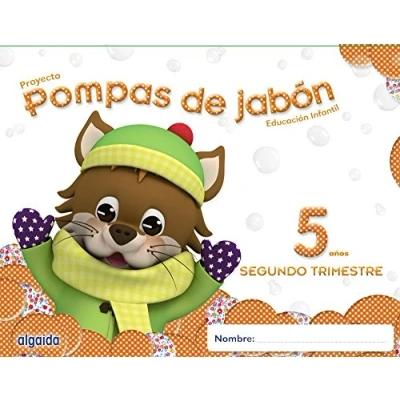 Imagen de Pompas de jabón 5 años. 2º trimestre. Proyecto Educación Infantil ciclo 9788490670101