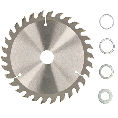 Imagen de KOTARBAU® Disco de corte para madera, 30 dientes, Ø 140 mm, cierra circular, Hoja sierra, Discos corte, Hojas sierra acero duro, Incluye 4 anillos reducción