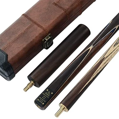 Imagen de CUESOUL Clásico Hecho a Mano de 57 Pulgadas Rosewood 3/4 Pieza Snooker Cue + Case y Extensión (CSSC010)