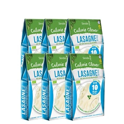 Imagen de Shirataki Slendier pâtes de konjac biologique paque Lasagne Style ( 6 x 250 g)
