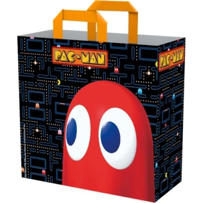 Imagen de Konix Pac Man Bolso tote 40 x 45 20 cm Material reciclado Diseño laberinto
