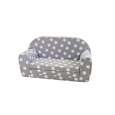 Imagen de KNORRTOYS.COM Knorrtoys 68441 Kindersofa Stars White Sofá Infantil