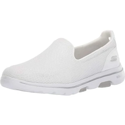 Imagen de Skechers Zapatillas deportivas para mujer Go Walk 5 Performance, Blanco (Blanco), 38.5 EU