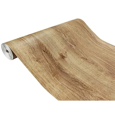 Imagen de DecoMeister Vinilo Imitacion de Madera Roble Ribbec Papel Adhesivo Para Muebles Autoadhesivo Lámina Decorativa Cocina Pared Puertas Forrar En Rollo Aspecto 45 x 740 cm