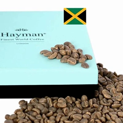 Imagen de 100% Café de las Montañas Azules Jamaica grano verde Nivel tueste: no tostado 1 x paquete 200g/7oz