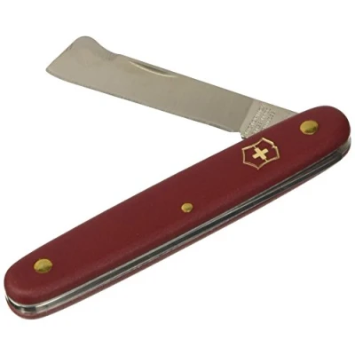 Imagen de Victorinox, Navaja Injertar combi, Cuchillo jardinería, Profesionales, Hoja recta, rojo