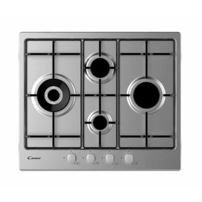 Imagen de Placa de cocina 60 cm a gas 4 fuegos Inox Serie Timeless