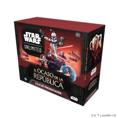 Imagen de Fantasy Flight Games Star Wars Unlimited: El Ocaso de la República Caja Presentación Juego Cartas Coleccionables A Partir 12 Años para 2 Jugadores 30 Minutos por Partida Español
