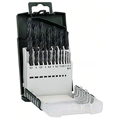 Imagen de BOSCH 2609255131 Set de bricolaje: 19 brocas HSS R: Gripbox