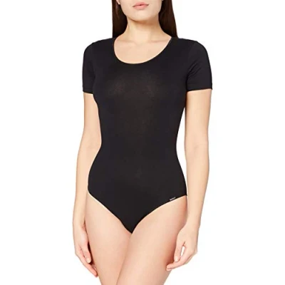 Imagen de Skiny Damen BODY Kurzarm Body, Mujer, Talla: 36, Black
