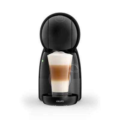 Imagen de Cafetera de cápsulas Nescafé Dolce Gusto Krups Piccolo XS KP1A3BHT, 1600 W, 15 bar, 0.8 L, Calentamiento en 30 s, Bebidas calientes y frías, Negro