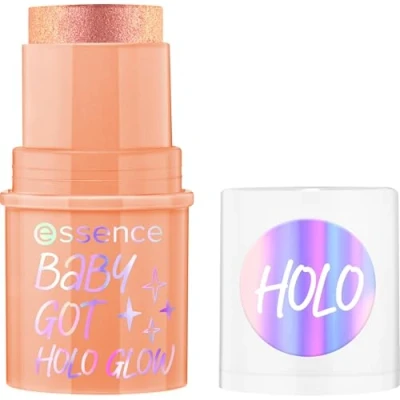 Imagen de Essence Iluminador En Barra Baby Got Holo Glow, Resultado Inmediato, Luminoso, Reluciente, Holográfico (5G)