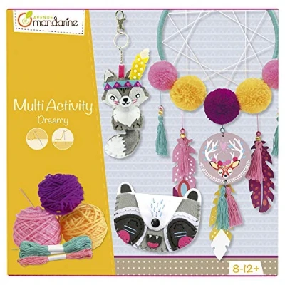 Imagen de Avenue Mandarine KC045C Caja creativa Dreamy para aprender a coser (instrucciones incluidas)