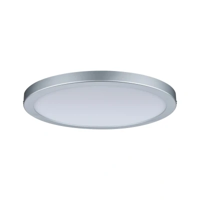Imagen de Paulmann 70934 Panel LED Atria, redondo, incl. 1x19 W, lámpara de techo, cromo mate, plafón, plástico, para sala estar 4000 K