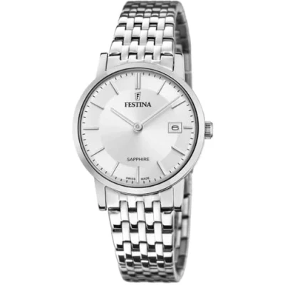 Imagen de Festina Reloj Analógico para Mujer de con Correa en Acero Inoxidable F20019/1