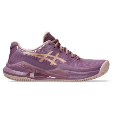 Imagen de Asics GEL Challenger 14 Zapatillas de pádel, Mujer, Talla: 37.5, Dark ube/rose gold Tela/tejido sintético