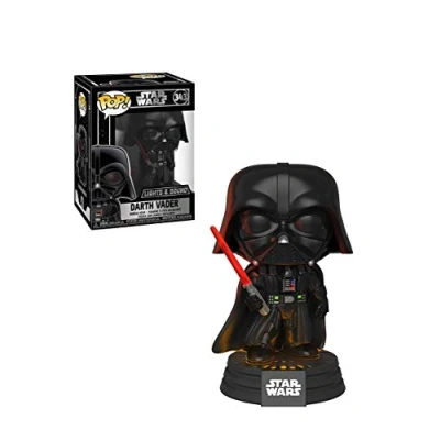 Imagen de Funko Pop! Bobble: Star Wars: Darth Vader Electronic Figura de Vinilo Coleccionable Idea Regalo Mercancia Oficial Juguetes para Niños y Adultos Movies Fans