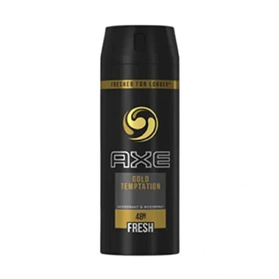 Imagen de AXE GOLD TEMPTATION DESODORANTE 150ML VAPORIZADOR el embalaje puede variar